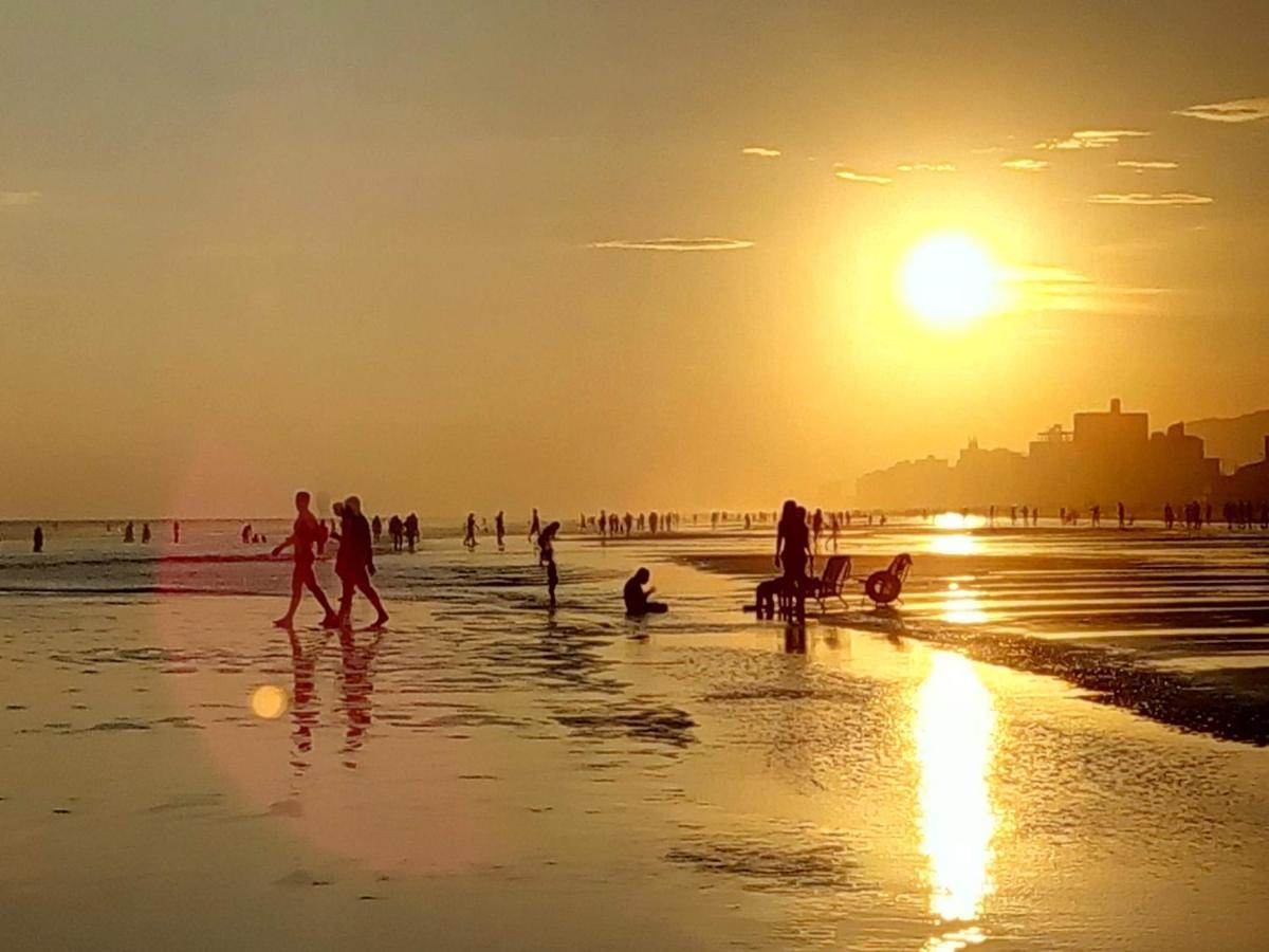 Apartamento Na Praia Praia Grande  Exteriér fotografie