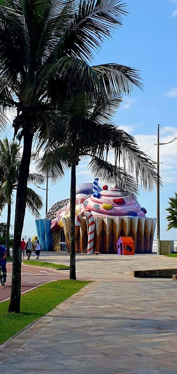 Apartamento Na Praia Praia Grande  Exteriér fotografie